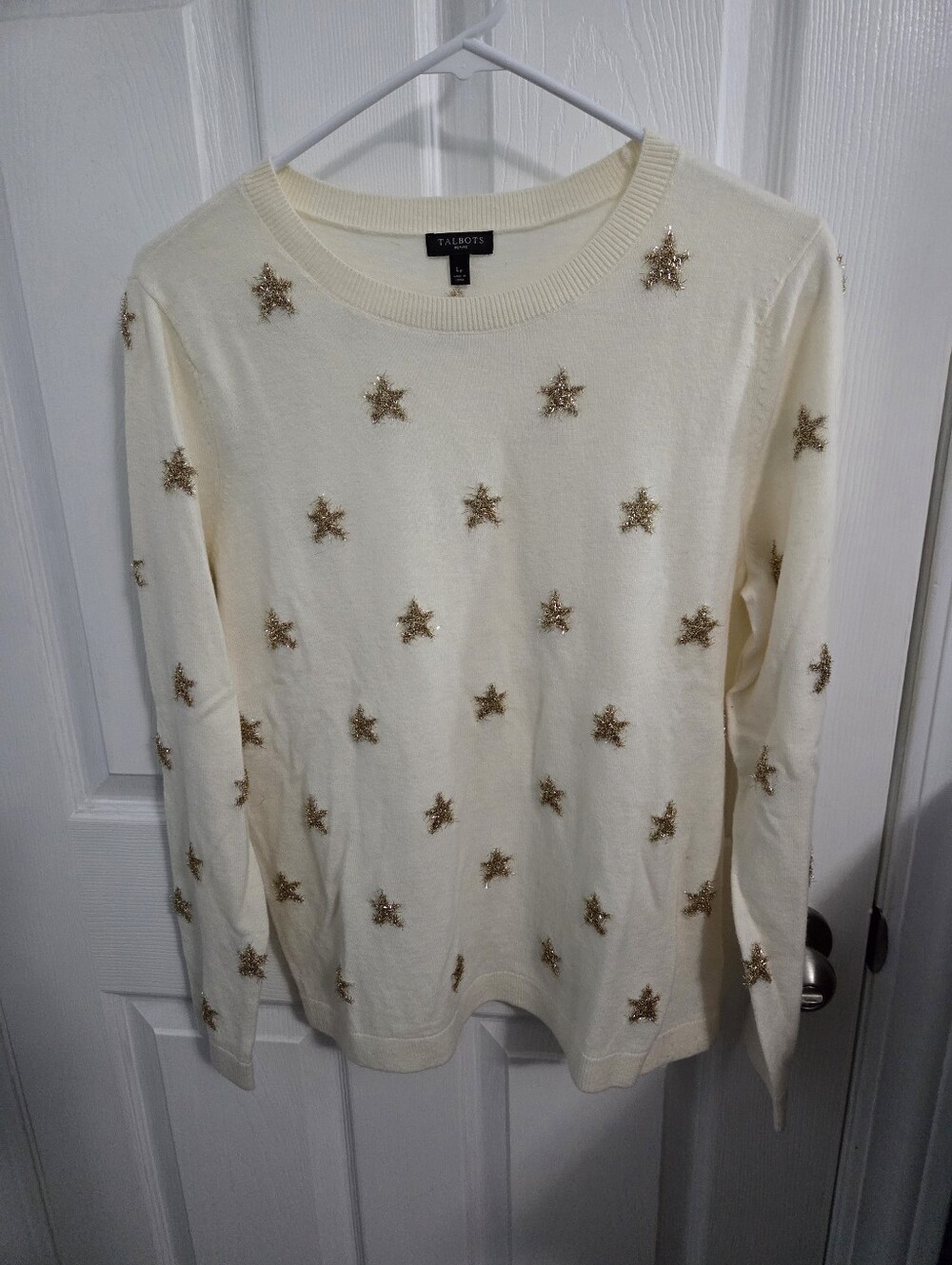 Lot Of 2 Women's Sweaters/Tops- Size Large- Talbots & Tommy Hilfiger.